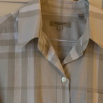 Burberry London S women's long-sleeve shirt like new, beige