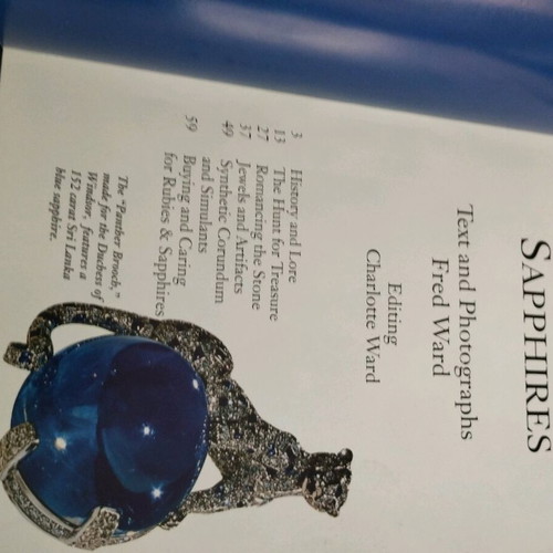 Fred Ward Rubies & Sapphires book like new
