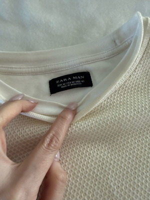Zara Man M jumper like new, cream
