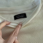 Zara Man M jumper like new, cream