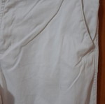 Ανδρικό λευκό chino παντελόνι GIGOLO, μέγεθος L, slim fit