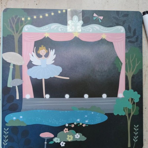 Magnetic 4-in-1 board game enchanted ballet new