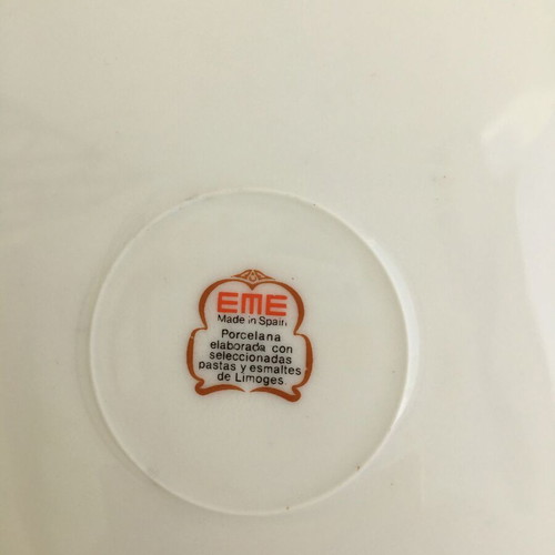 Decorative plate No 2 used with gold and silver coating