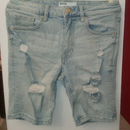 Berska denim shorts very stretchy like new, size S,M