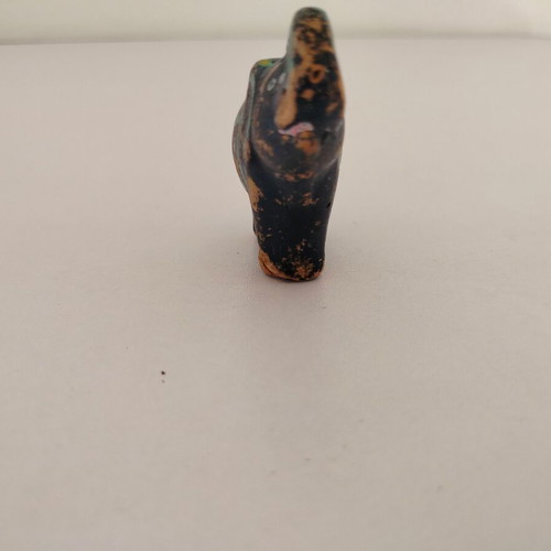 Ceramic decorative small elephant used with wear