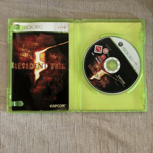 Resident Evil 5 Xbox 360 game, English full version