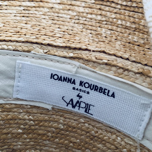 Ioanna Kourbela Straw Hat new, one size