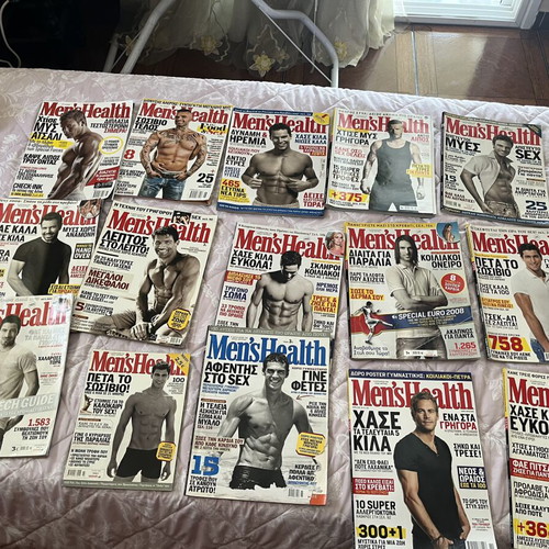 Men’s Health magazines, pack of 54 issues, 2006-2013