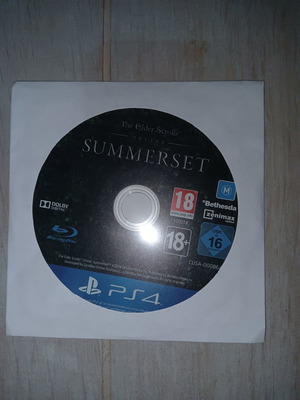 The Elder Scrolls Online Summerset used for Sony PS4