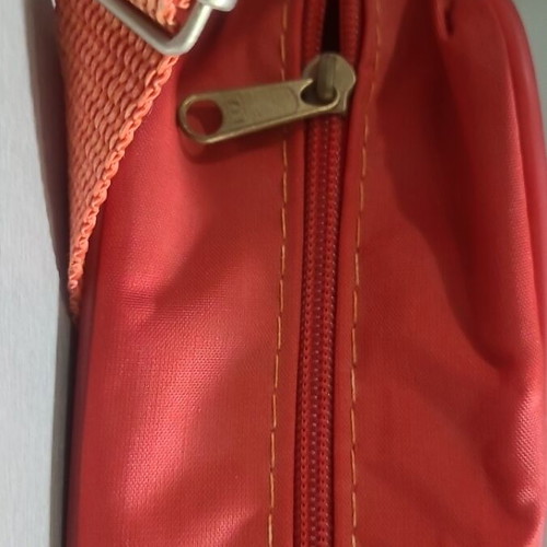 Vintage Pink Panther messenger school bag from 1980s