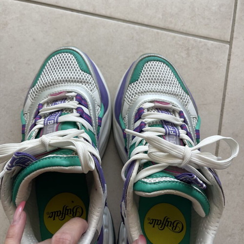 Buffalo vegan chunky sneakers size EU 37 like new, multicolor