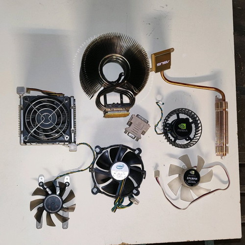 Pc parts used, all together