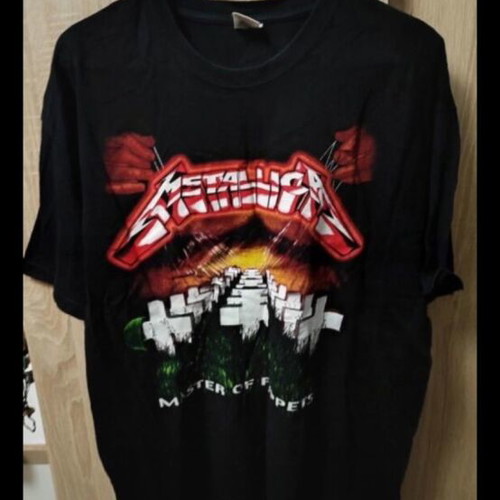Rock T shirts Large 3 pcs like new