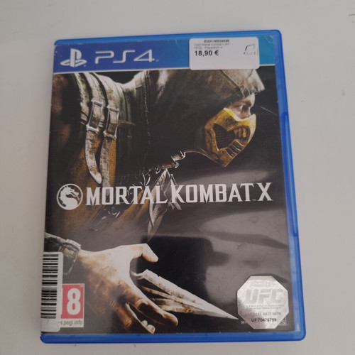 Mortal Kombat X PlayStation 4 used fighting game