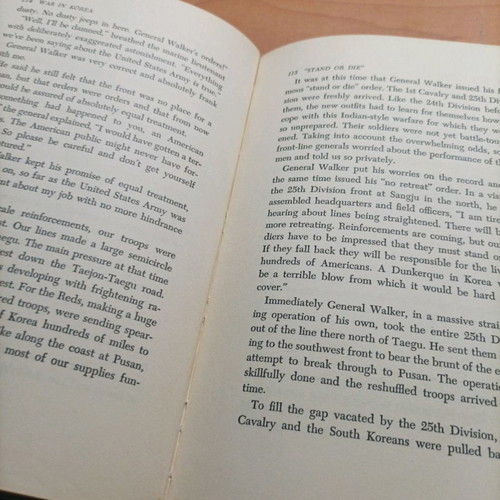 RARE BOOK WAR IN KOREA OF 1951