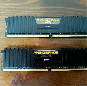 Corsair Vengeance LPX 8GB DDR4 RAM με 2 Modules (2x4GB) και Ταχύτητα 2400 για Desktop
