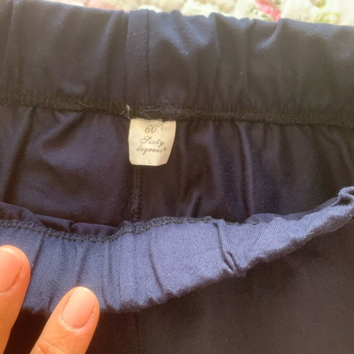Capri women's sports leggings like new, blue, size L