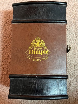 Συλλεκτική ξύλινη συσκευασία Dimpl Fine Old Original 15 Years Old μεταχειρισμένη