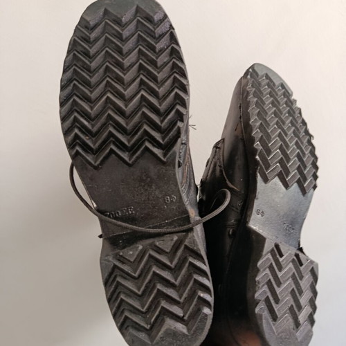 Greek Army boots size 41.5, 1990s issue
