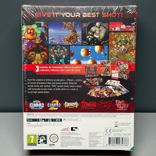 Psikyo Shooting Stars Bravo Collector Edition Nintendo Switch new