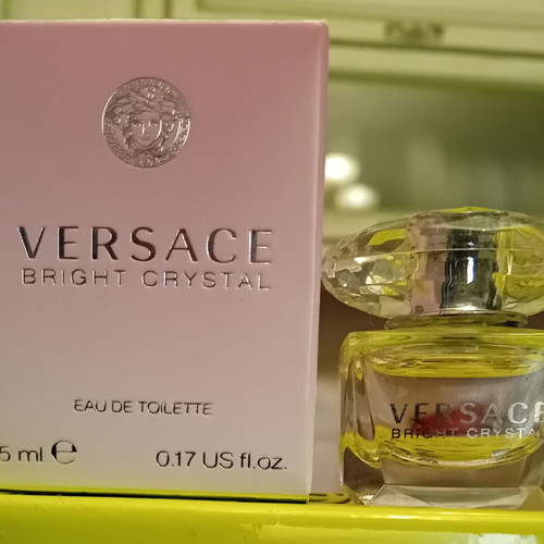 Versace Bright Crystal mini perfume new, authentic