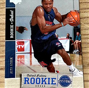 Κάρτα Alex Acker Detroit Pistons Rookie Upper Deck 2005-06 Ολυμπιακος
