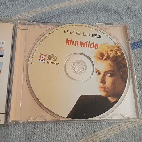 Kim Wilde Best of the 80's CD άλμπουμ συλλογή, ποπ