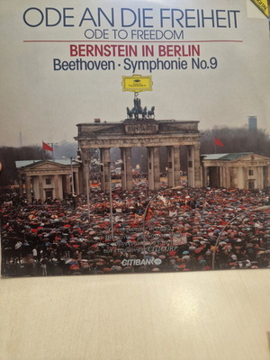 Bernstein in Berlin Beethoven Symphony No. 9 Vinyl LP used