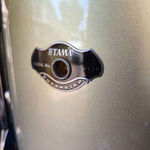 Tama Superstar HyperDrive Floor Tom 14"x12" like new, Gold Platinum Fade