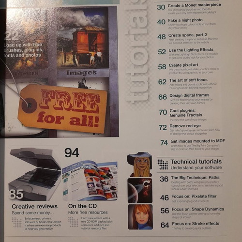 Photoshop Creative issue 6 used magazine
