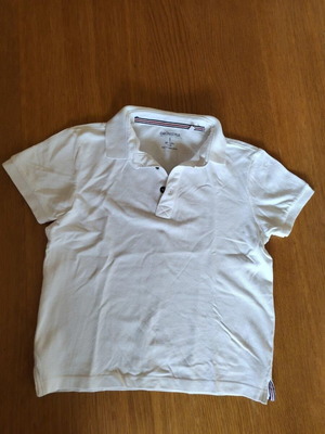 Orchestra polo shirt for boys 6-7 years like new, white