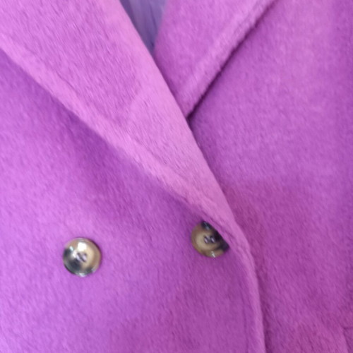 Magenta coat like new, one size, purple, oversize