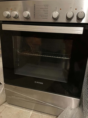 Pitsos PHC009150 ηλεκτρικός φούρνος με 66lt κεραμικές εστίες 60cm