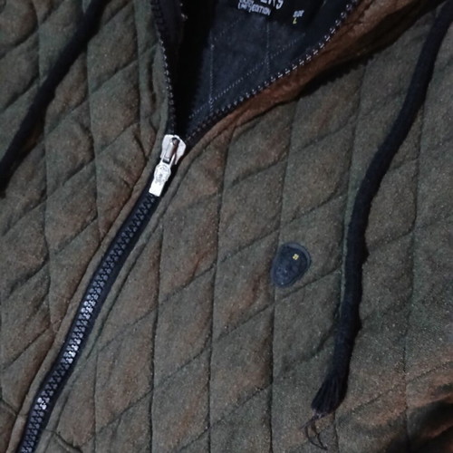 Men's jacket olive like new, size L