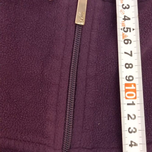 S.Oliver fleece jacket like new, purple, size L