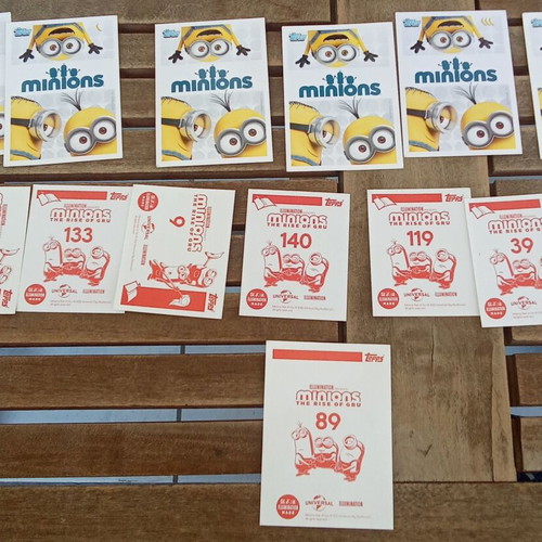 Minions sticker album pack of 13