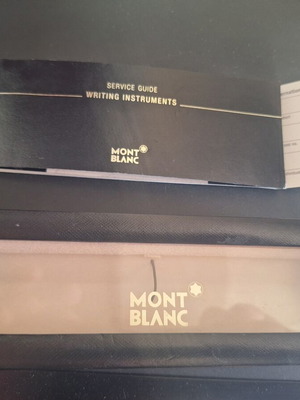 Montblanc StarWalker case like new, original box for Midnight Black Resin Ballpoint