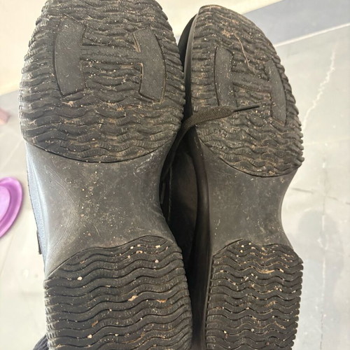Hogan sneakers μαύρα μεταχειρισμένα, νούμερο 38,5-39, φαρδιά γραμμή