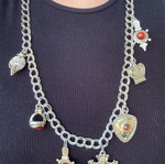 Vintage gothic necklace used