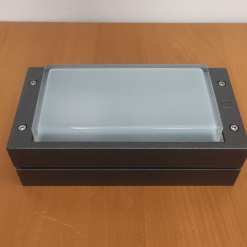 Outdoor wall light new, anthracite color with glass