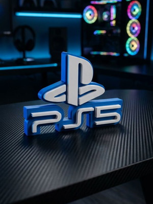 PS5 Logo 3D printed decoration new