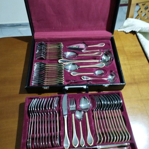 Solingen 18/10 Rostfrei stainless steel cutlery set 71 pieces like new