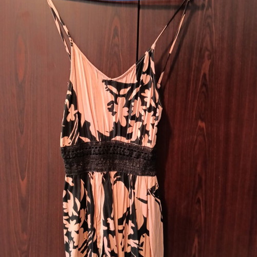 Sinsay One-Piece Romper new, black and pink, size XS