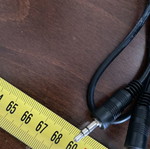 3.5mm Jack Audio Cable used, 2m length