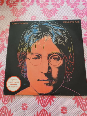 John Lennon Menlove Ave LP used, rock