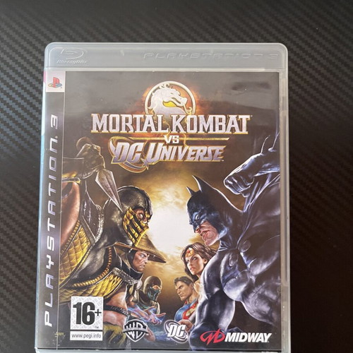 Mortal Kombat vs DC Universe PS3 game like new