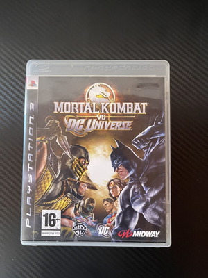 Mortal Kombat vs DC Universe PS3 game like new