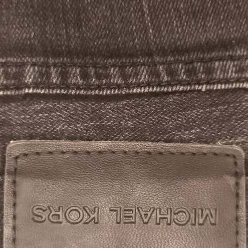 Michael Kors jeans like new, dark gray to black, size L