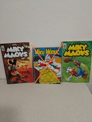 Miky Maoys comic book set, 2 issues