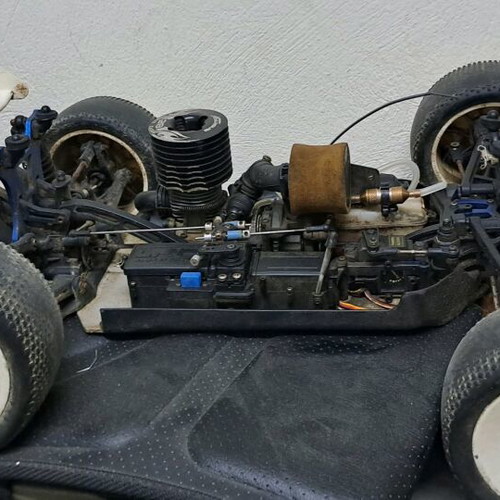 Truggy Nitro remote control car used 1.8 with 28cc engine